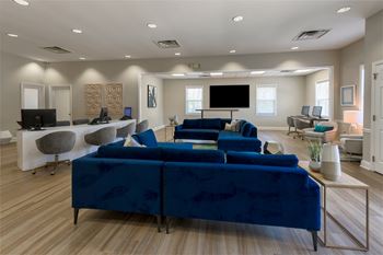 Connect – clubhouse with lounge seating & entertaining kitchen